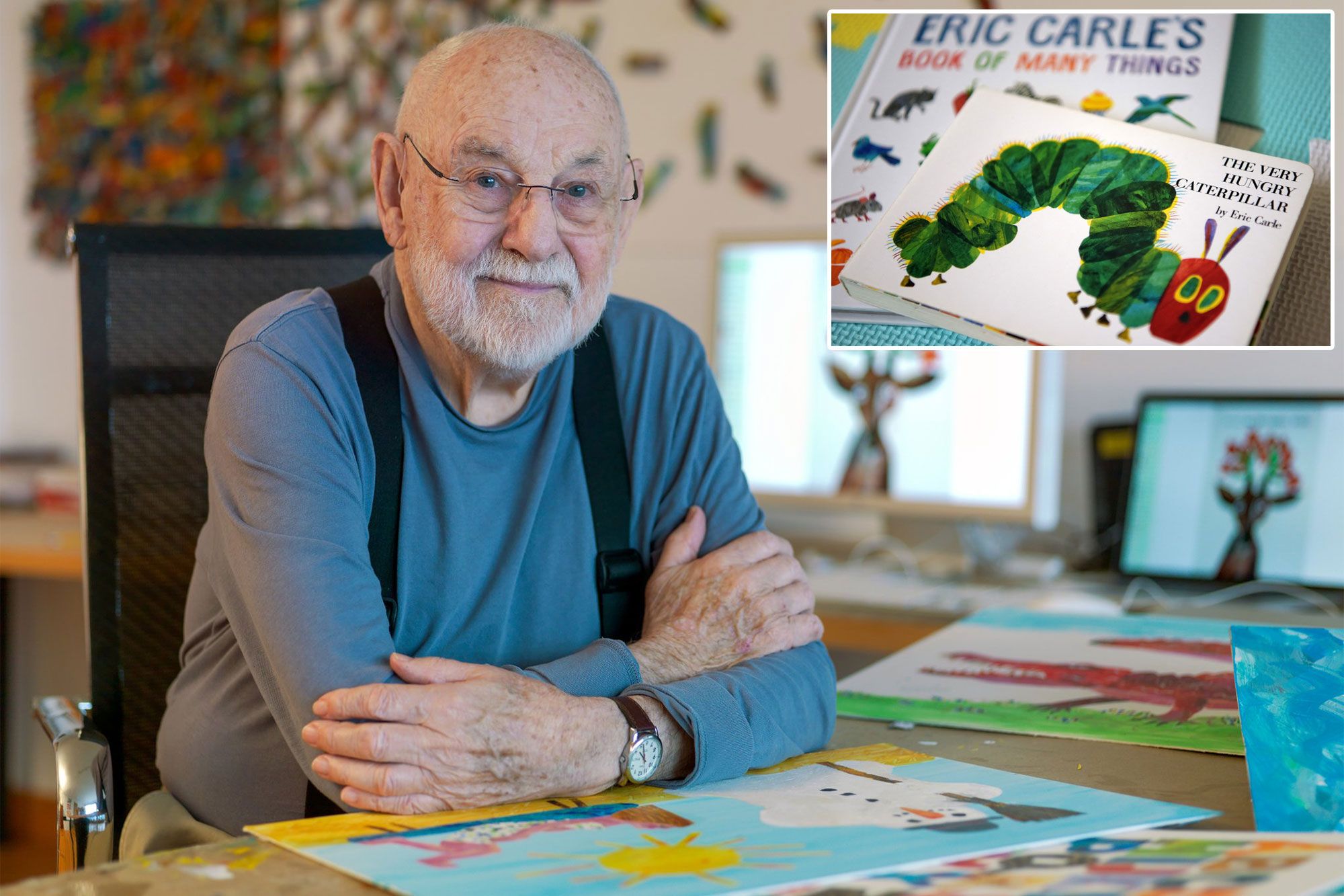 Dünyaca ünlü çocuk kitabı yazarı Eric Carle hayatını kaybetti - Resim : 1
